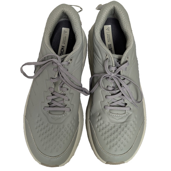 Hoka Bondi SR Sneakers Mens 14 Athletic Comfort Work Wear Utility Leather Shoes main image 4